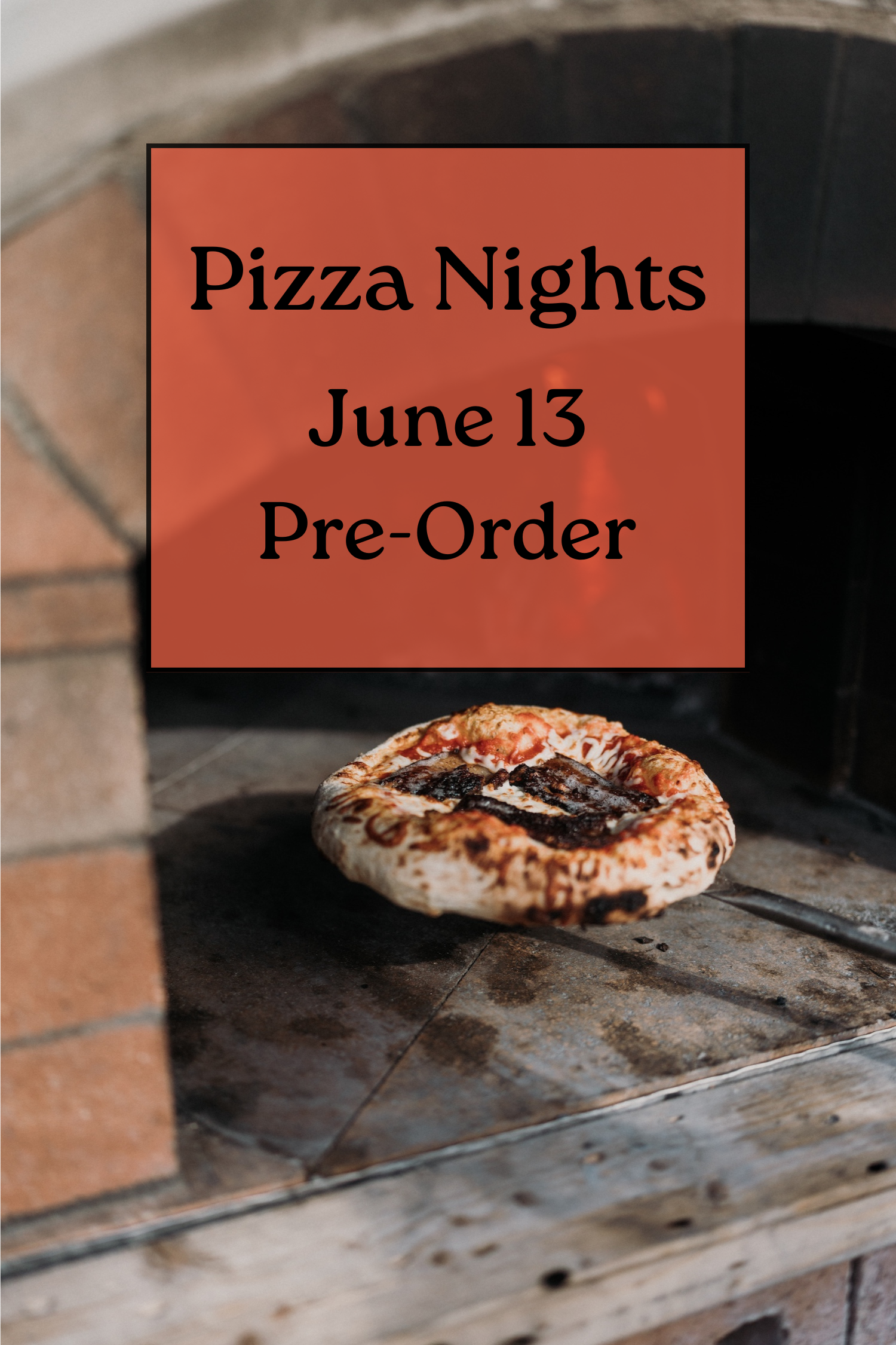 Wood-Fired Pizza