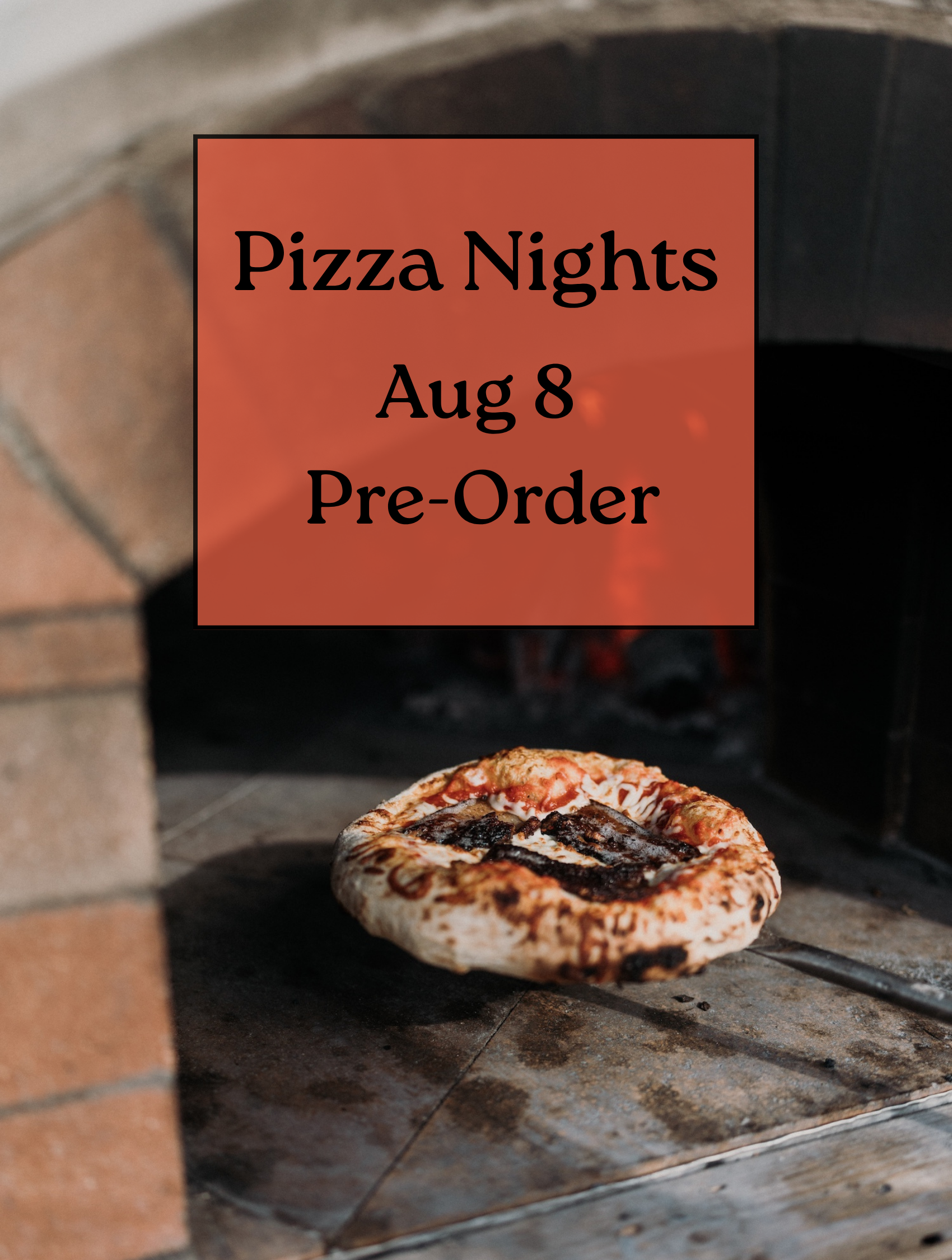 Wood-Fired Pizza