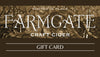 Farmgate Cider Gift Card