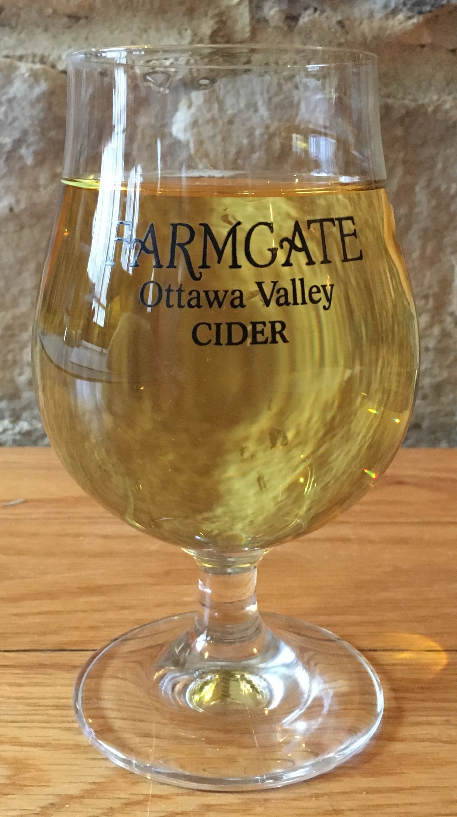 Farmgate Cider Glass
